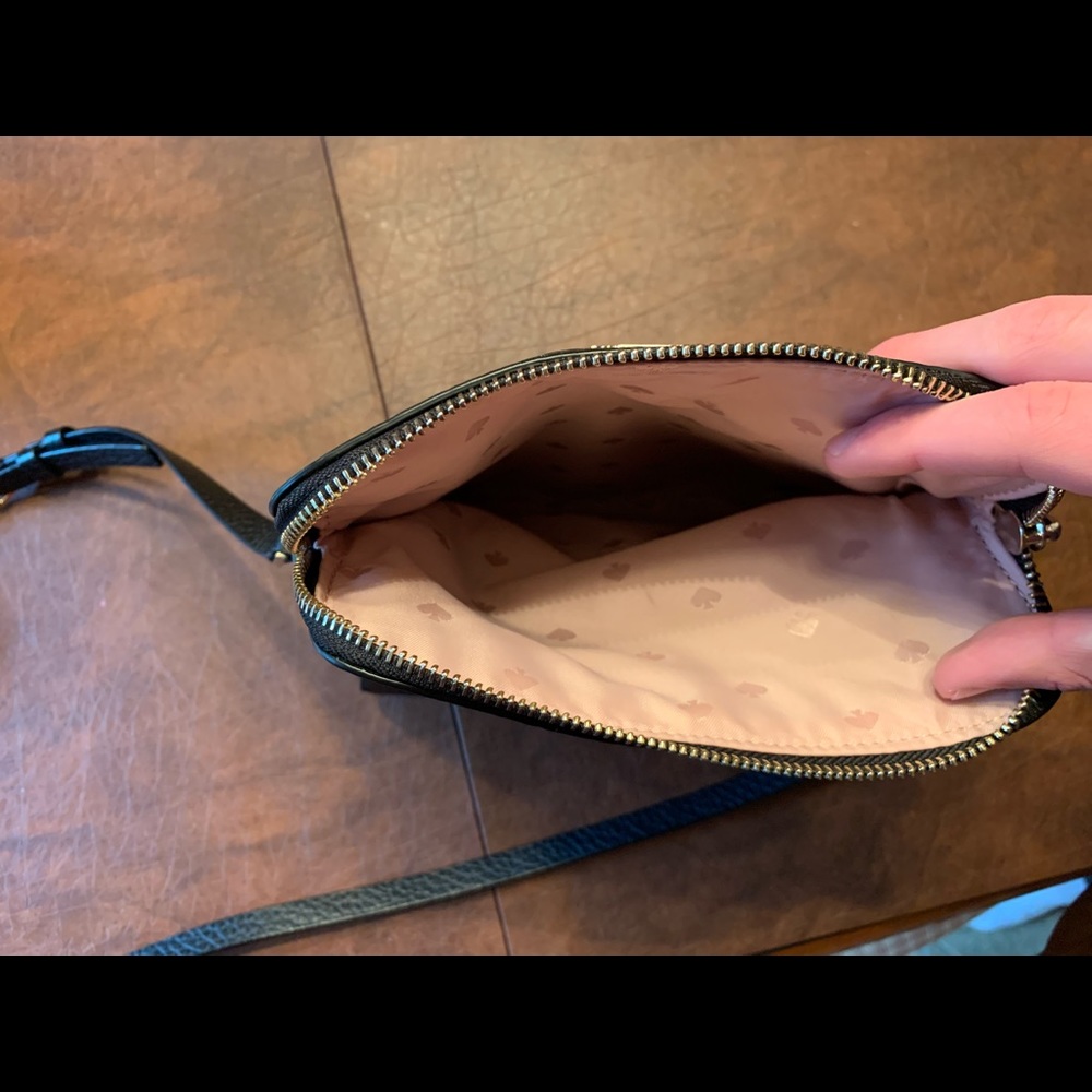 Kate Spade New York Run Around Large Flap Leather Crossbody Bag - Picture 9 of 10